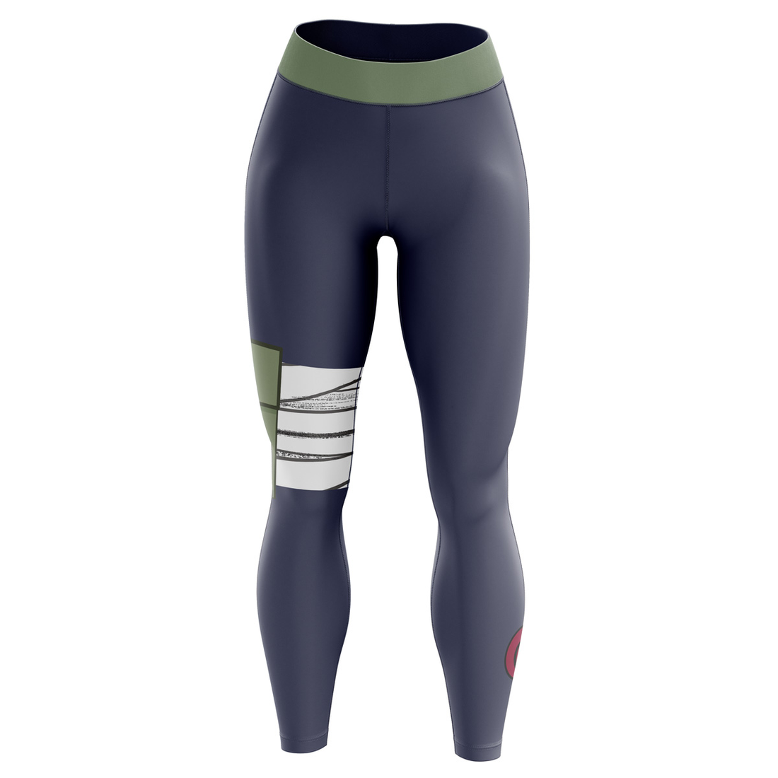 Naruto Konoha Jonin Leggings