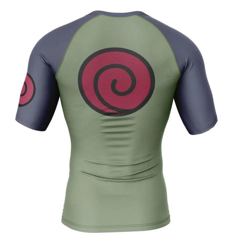 Naruto Konoha Jounin Uniform Rash Guard