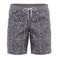 Naruto Konoha Symbol Swim Trunks
