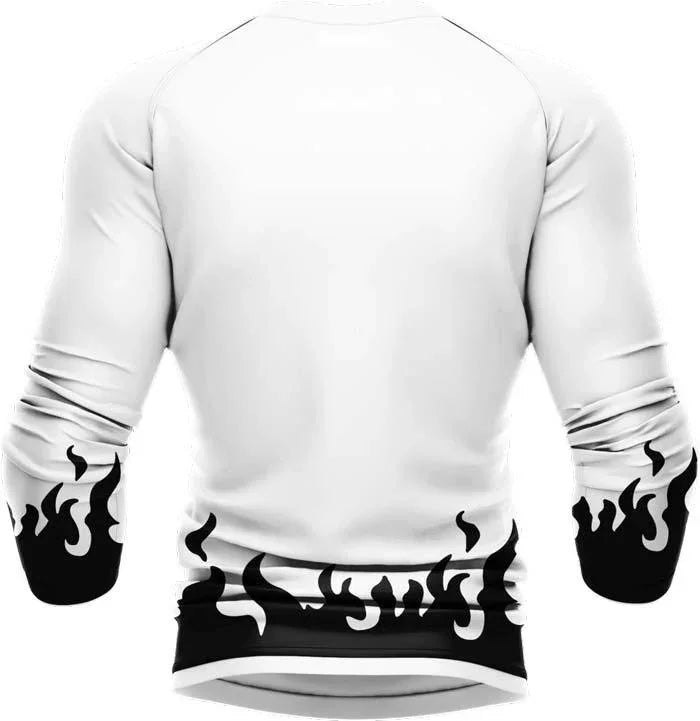 Naruto Madara Six Paths Long Sleeve Rash Guard | Athletic Wear