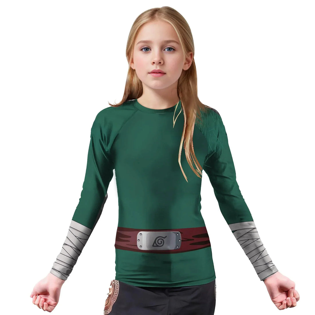 Naruto Rock Lee Uniform Kids Rash Guard