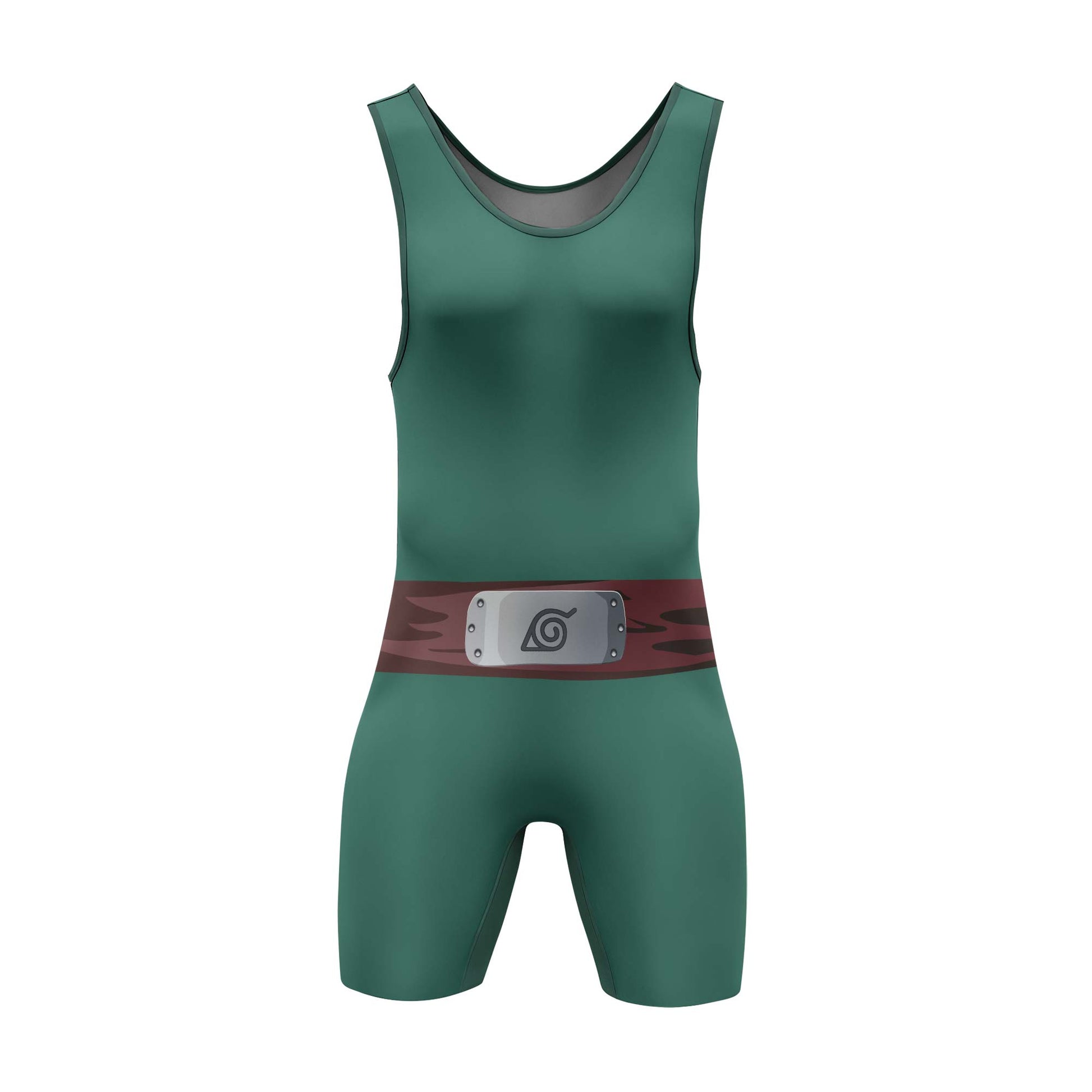 Naruto Rock Lee Uniform Wrestling Singlet