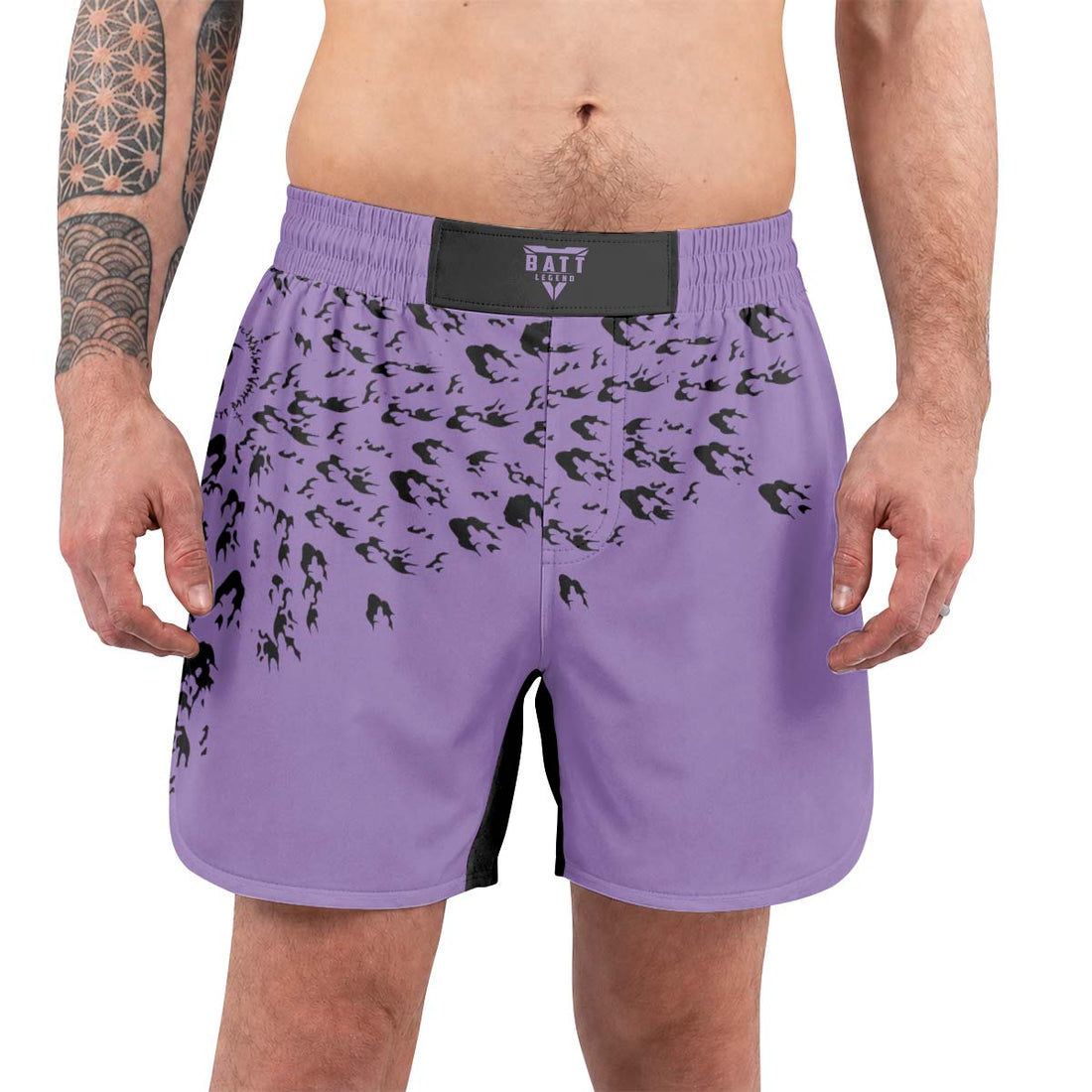 Naruto Sasuke Curse Mark Grappling Shorts
