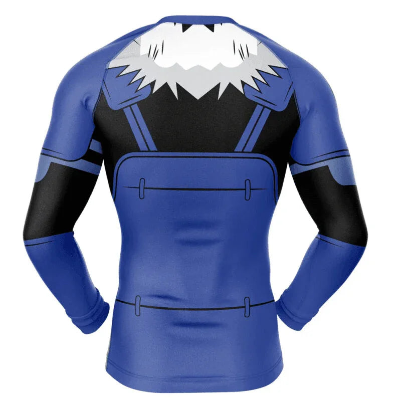 War Machine Rash Guard Naruto Senju Tobirama War Armor Rash Guard | MMA rash guard