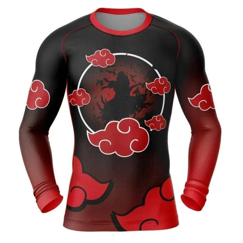 Naruto Uchiha Itachi Rash Guard | Athletic Wear