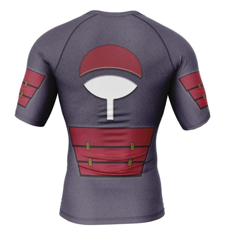 Naruto Uchiha Madara Battle Uniform Rash Guard