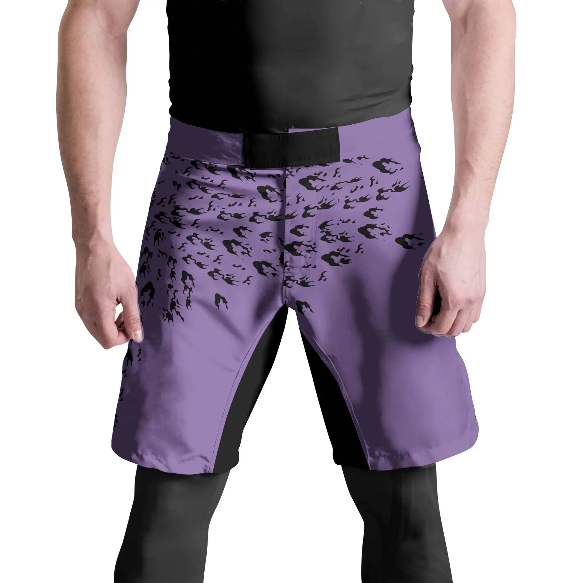 Naruto Sasuke Curse Mark Fight Shorts