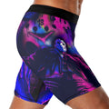 Neon Butcher Jason Voorhees Compression Shorts