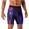 Neon Butcher Jason Voorhees Compression Shorts
