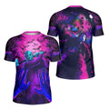 Neon Butcher Jason Voorhees Kids Rash Guard