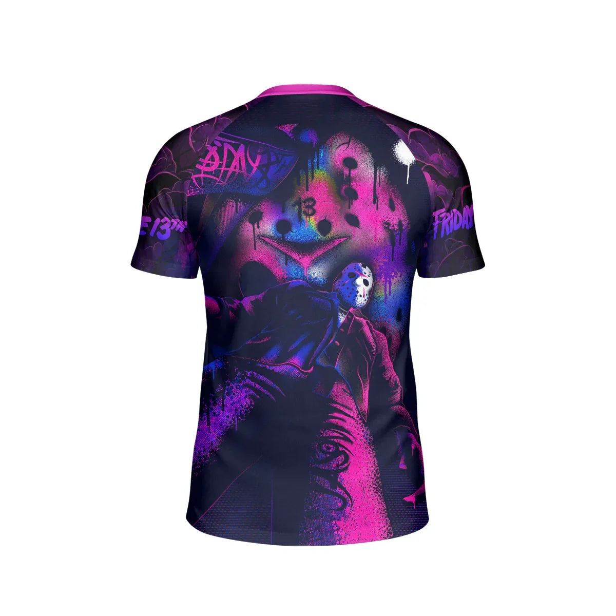 Neon Butcher Jason Voorhees Kids Rash Guard