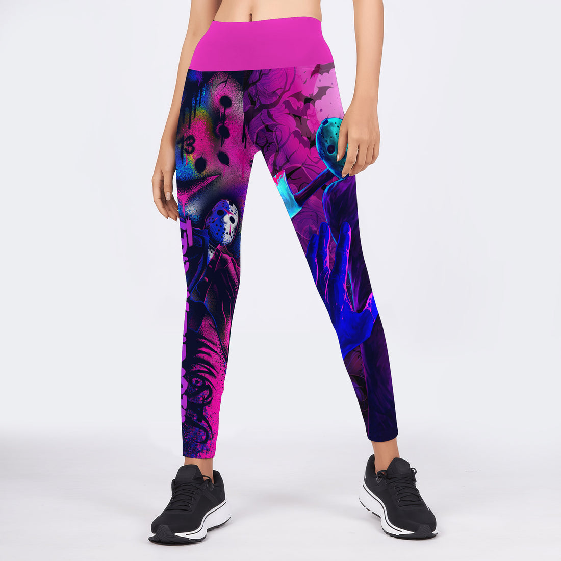 Neon Butcher Jason Voorhees Leggings