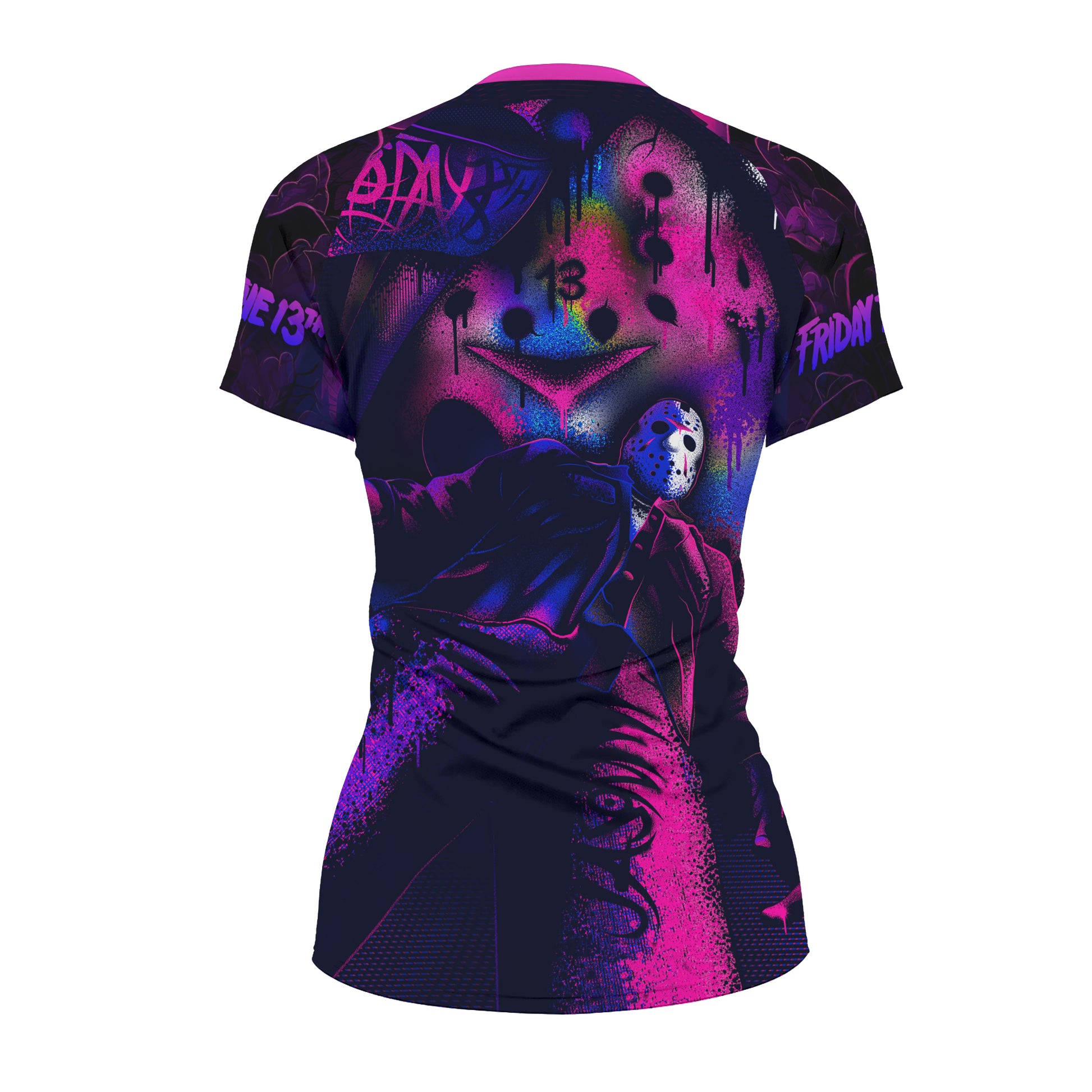 Neon Butcher Jason Voorhees Rash Guard