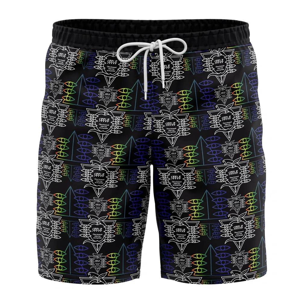 Neon Genesis Evangelion Seele Swim Trunks