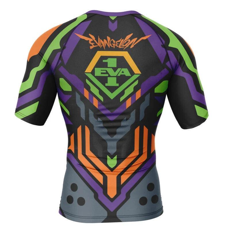 Neon Genesis Evangelion Unit 01 Rash Guard