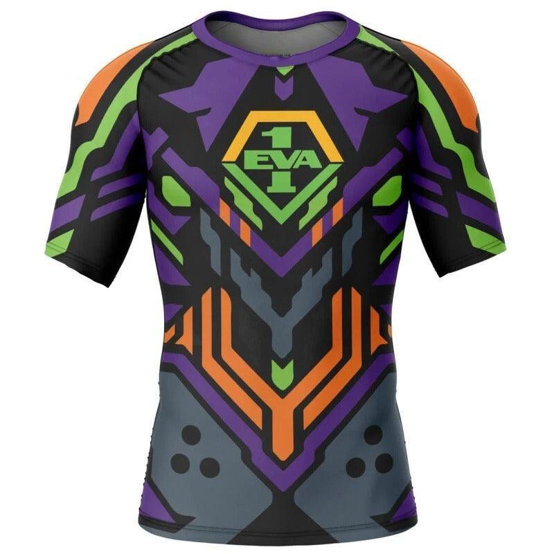 Neon Genesis Evangelion Unit 01 Rash Guard