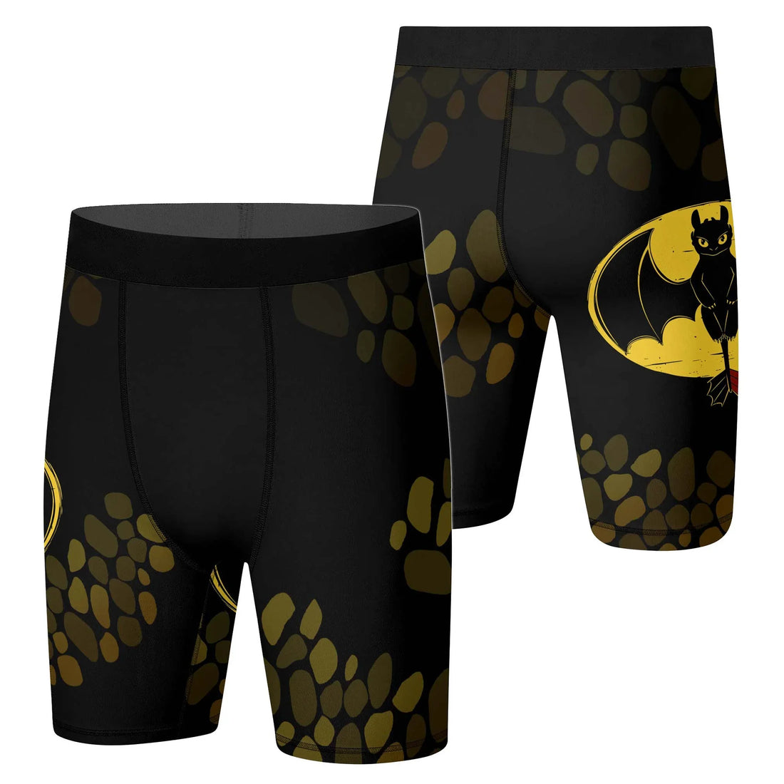 Night Fury Toothless Compression Shorts