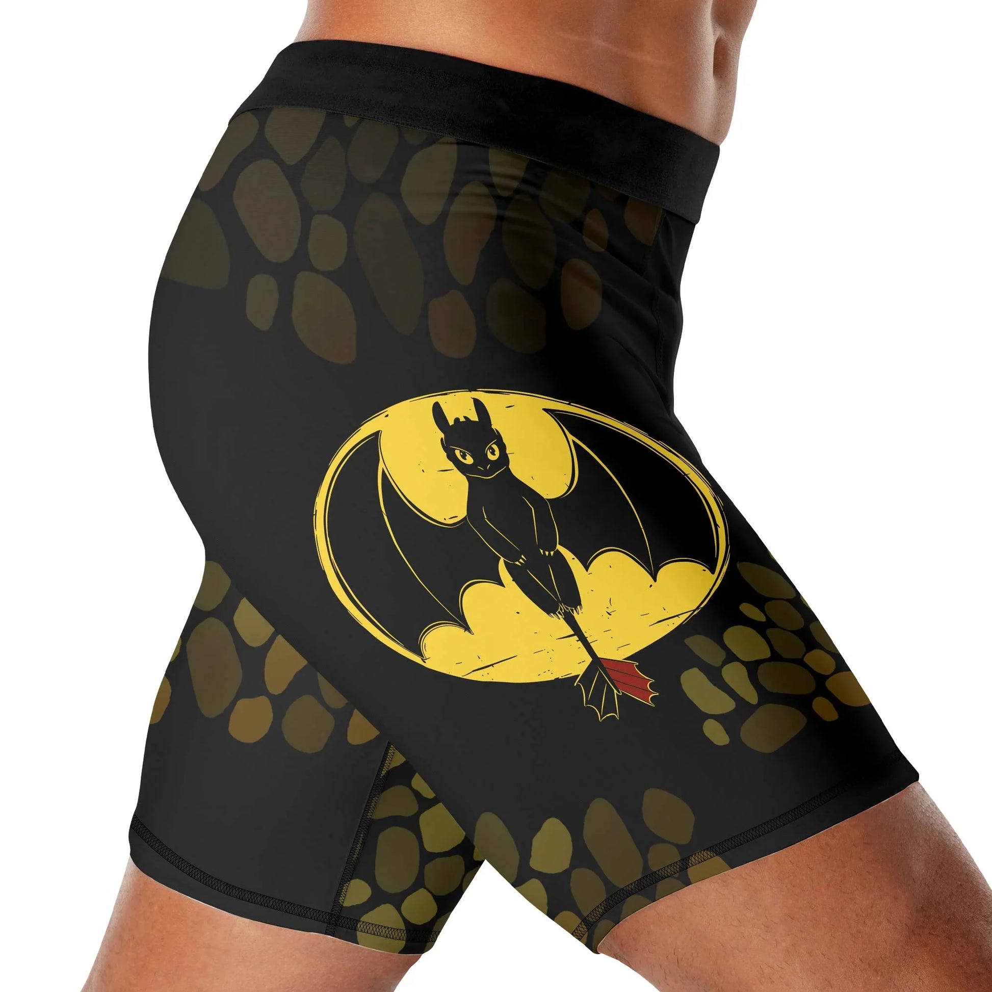 Night Fury Toothless Compression Shorts