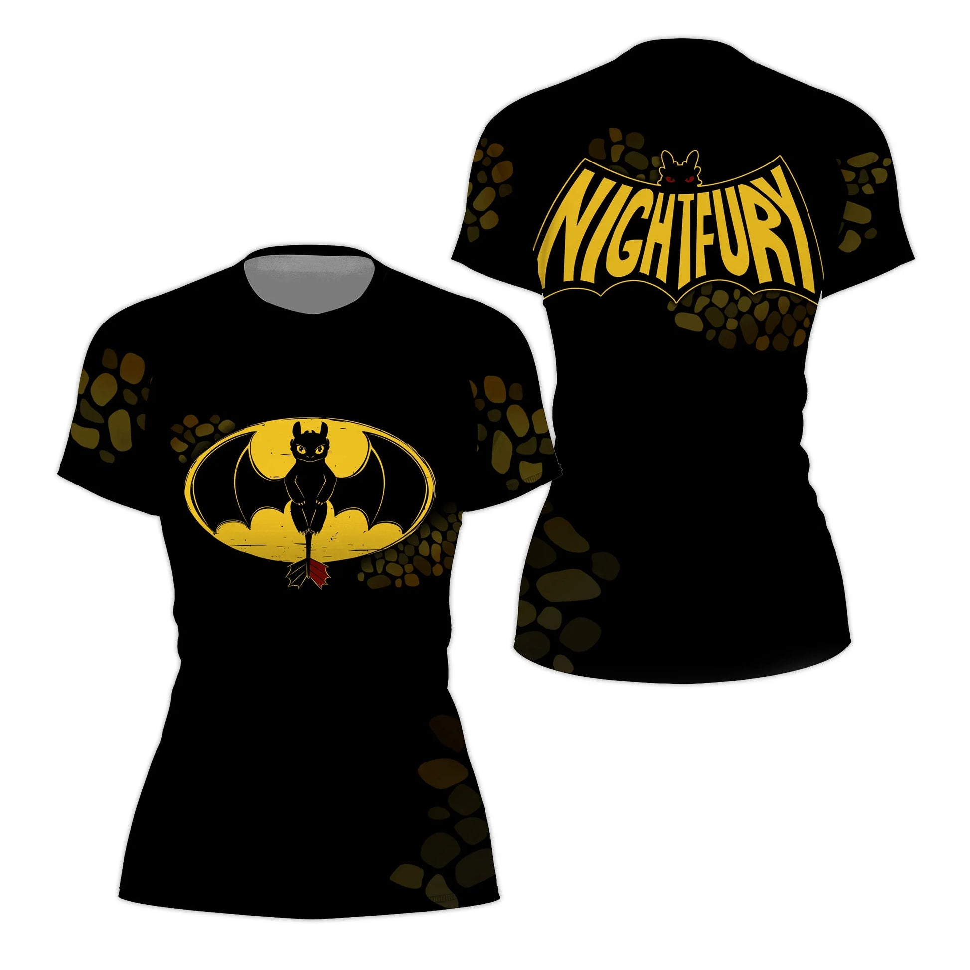 Night Fury Toothless Rash Guard