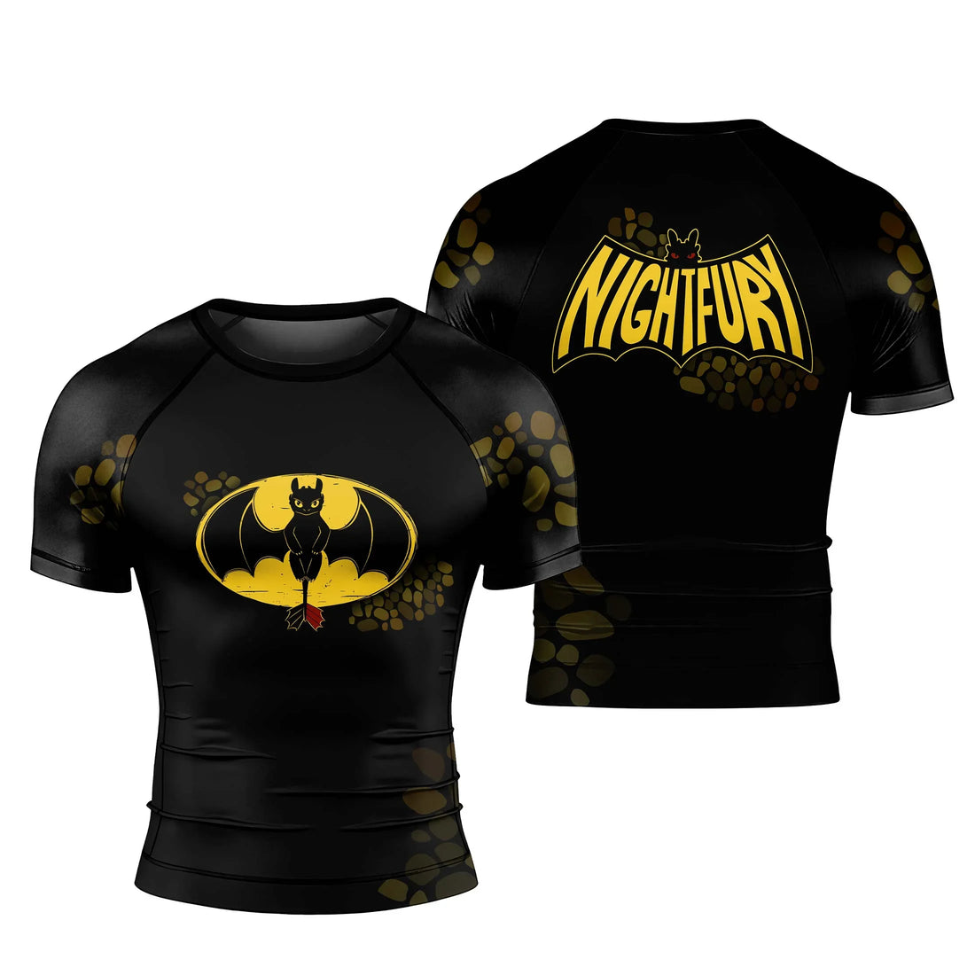 Night Fury Toothless Rash Guard