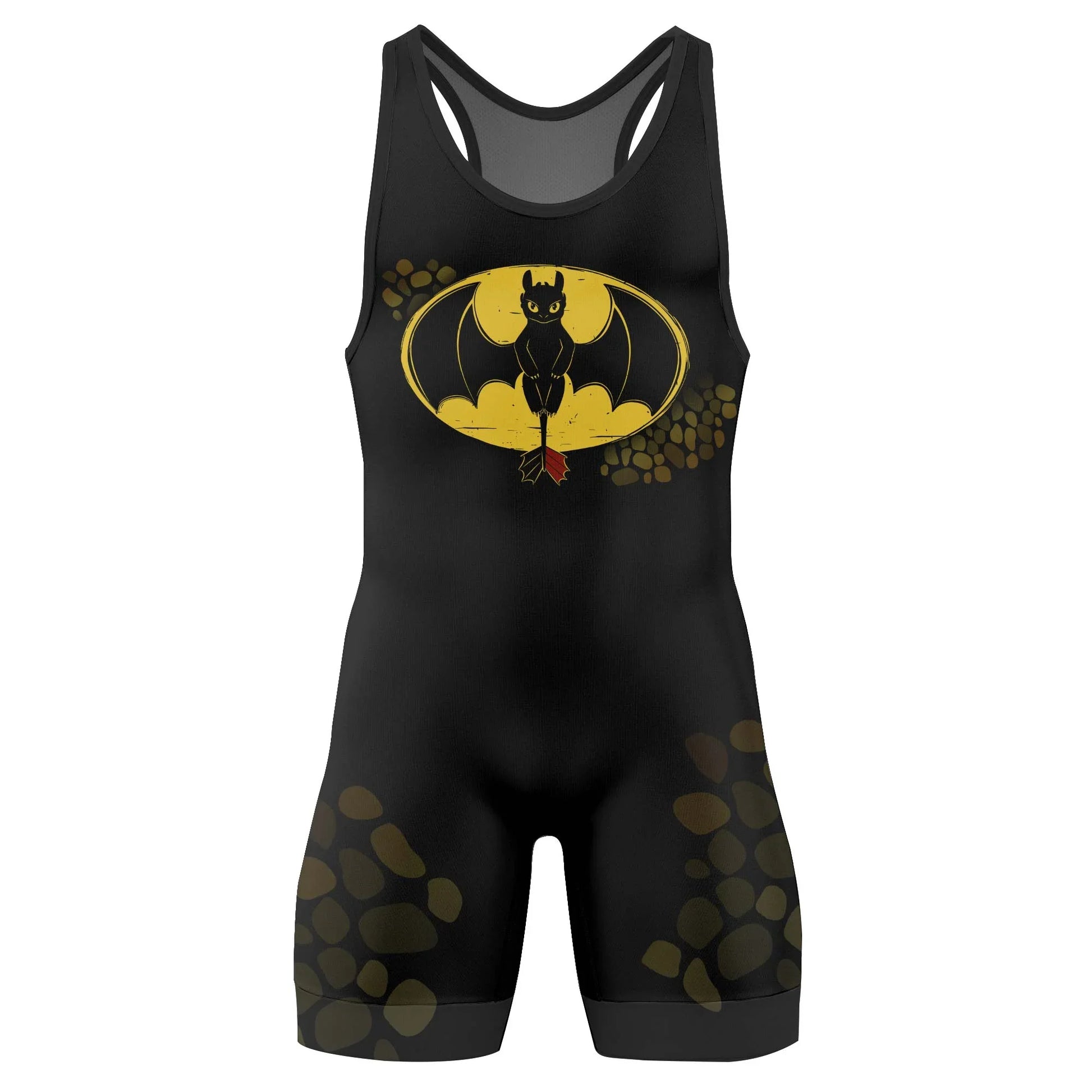Night Fury Toothless Wrestling Singlet