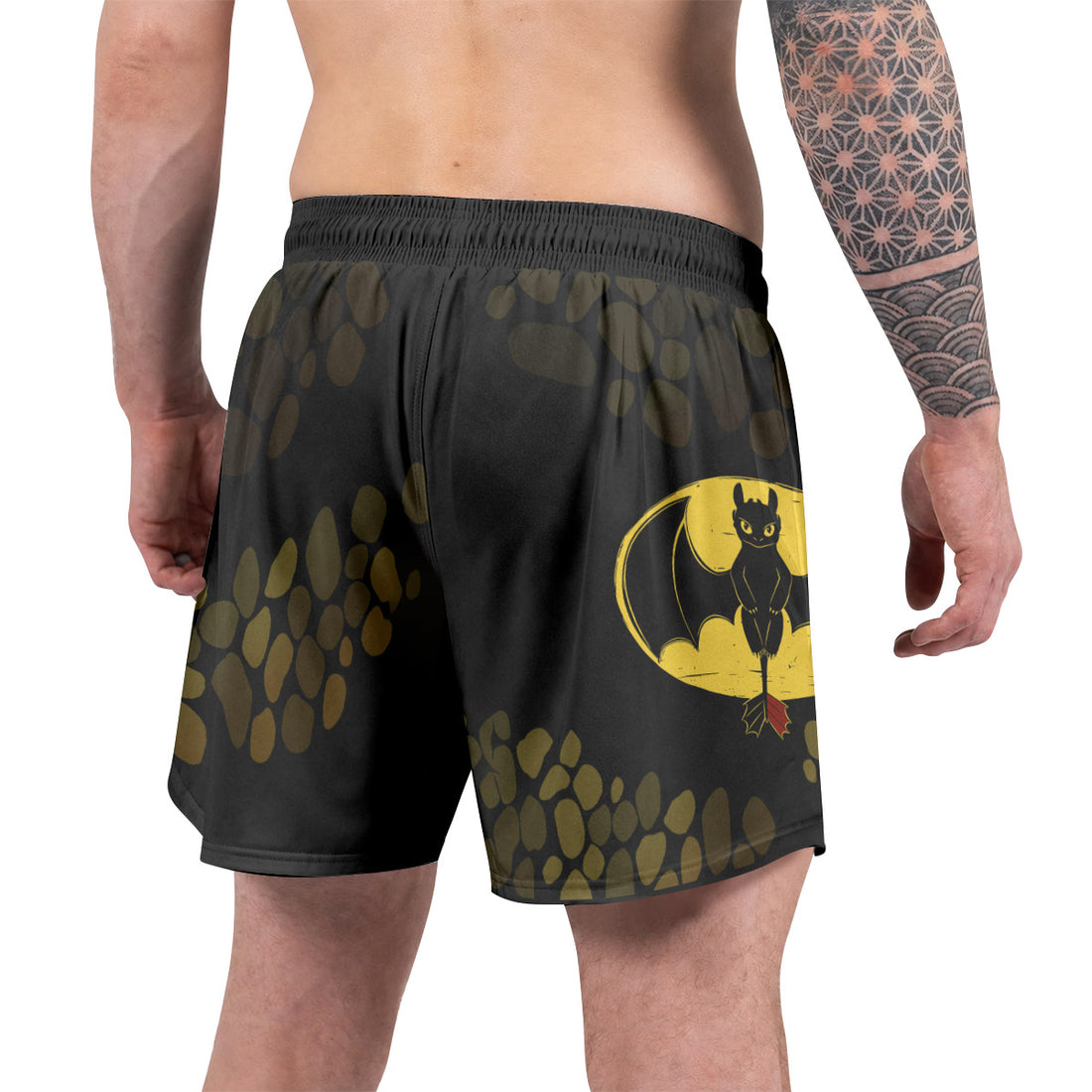 Night Fury Toothless Grappling Shorts