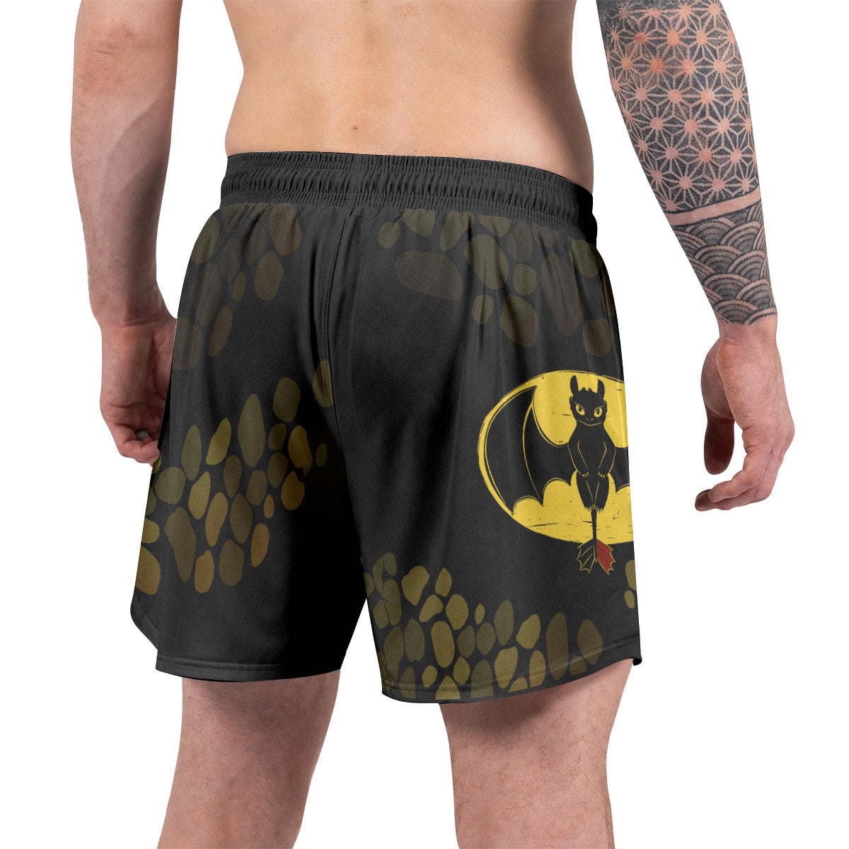 Night Fury Toothless Grappling Shorts