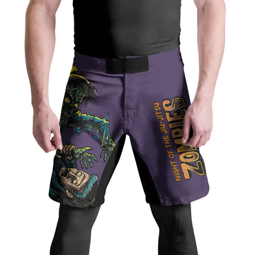 Night of The Jiu-Jitsu Zombies Fight Shorts