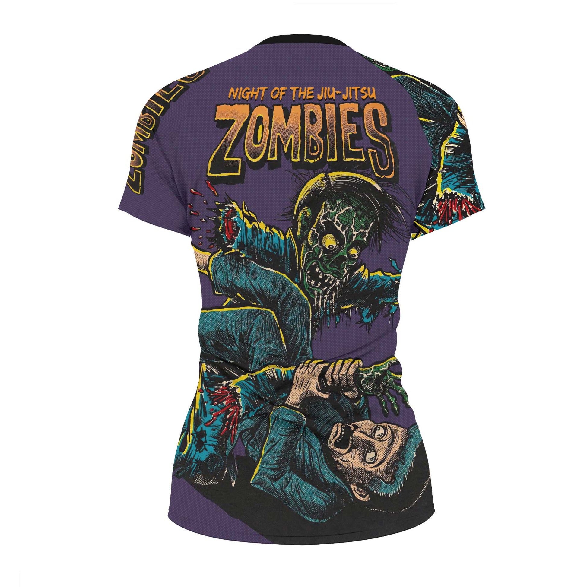 Night of The Jiu-Jitsu Zombies Rash Guard