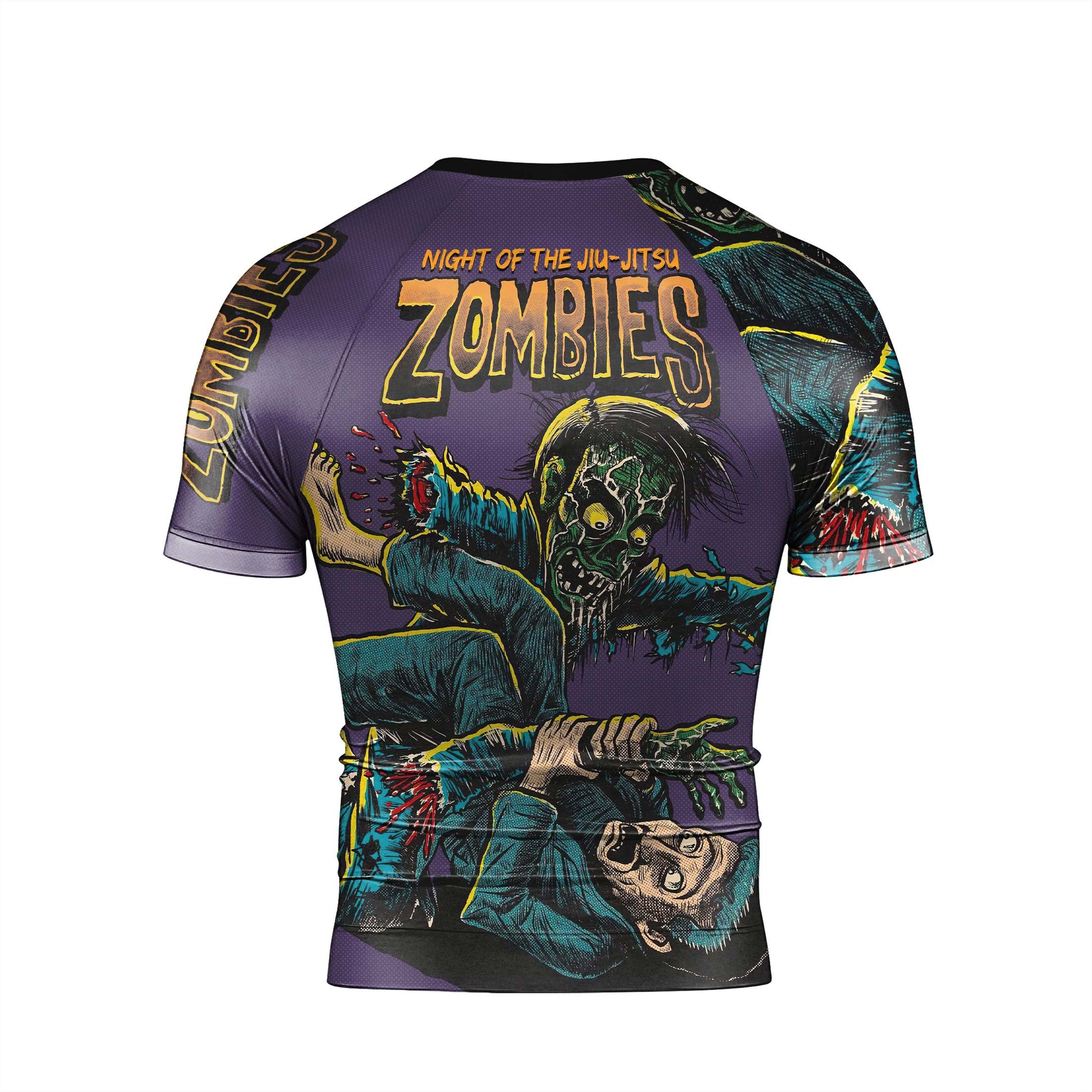 Night of The Jiu-Jitsu Zombies Rash Guard