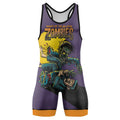 Night of The Jiu-Jitsu Zombies Wrestling Singlets