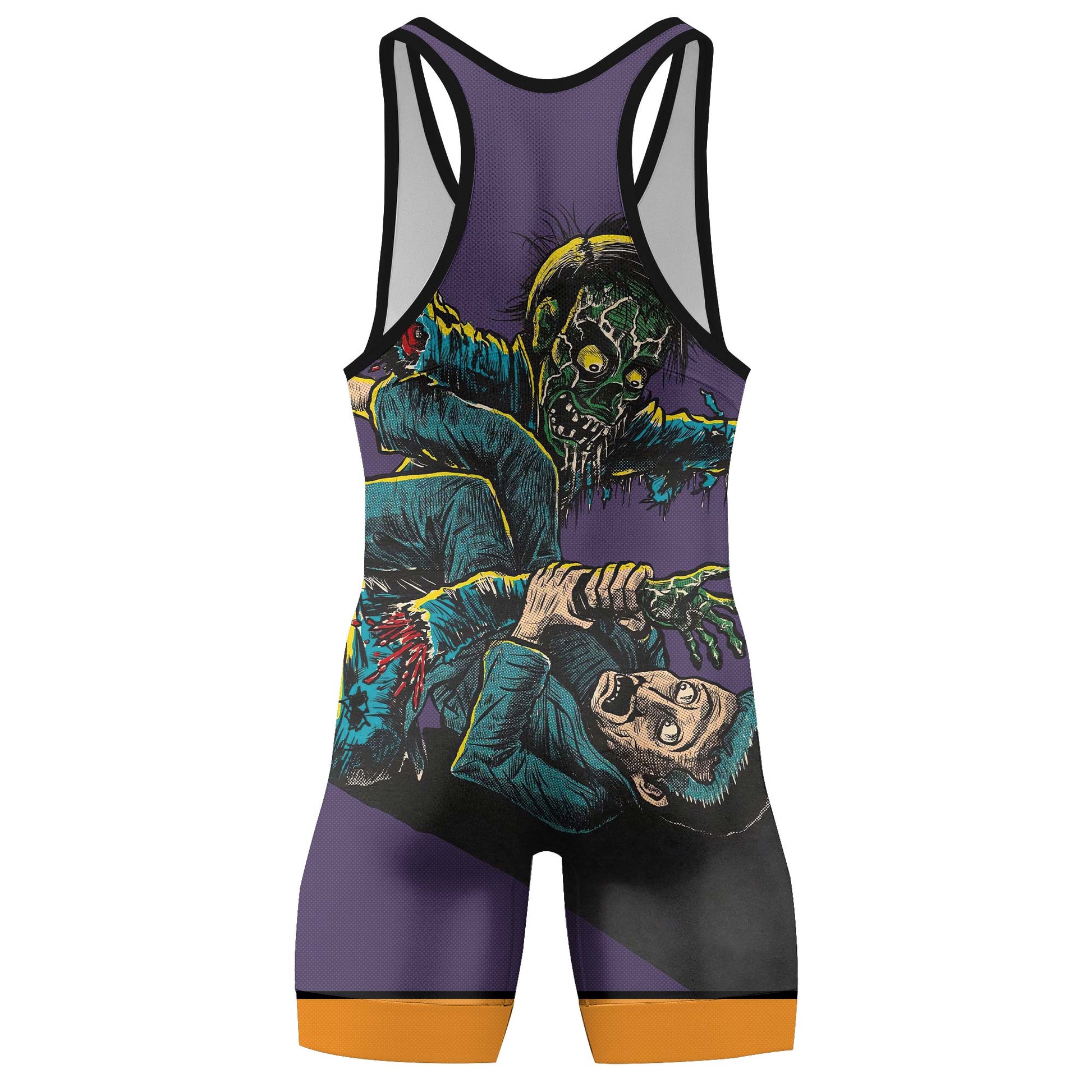 Night of The Jiu-Jitsu Zombies Wrestling Singlets