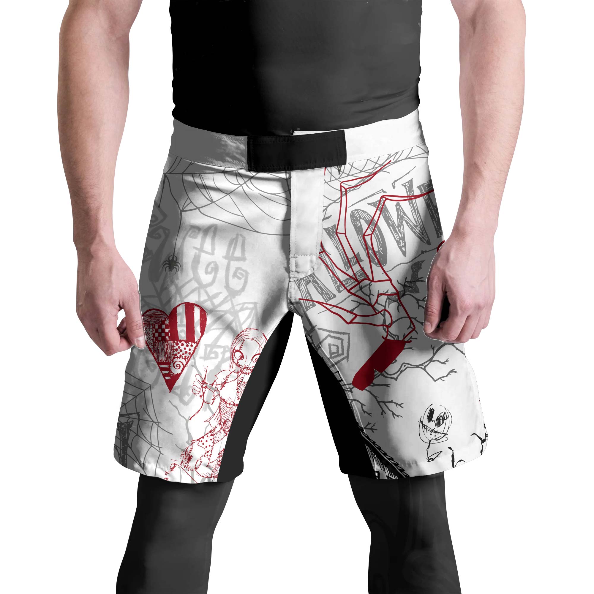 Nightmare Christmas Fight Shorts