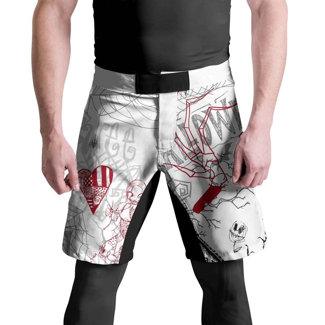 Nightmare Christmas Fight Shorts