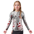 Nightmare Christmas Kids Rash Guard