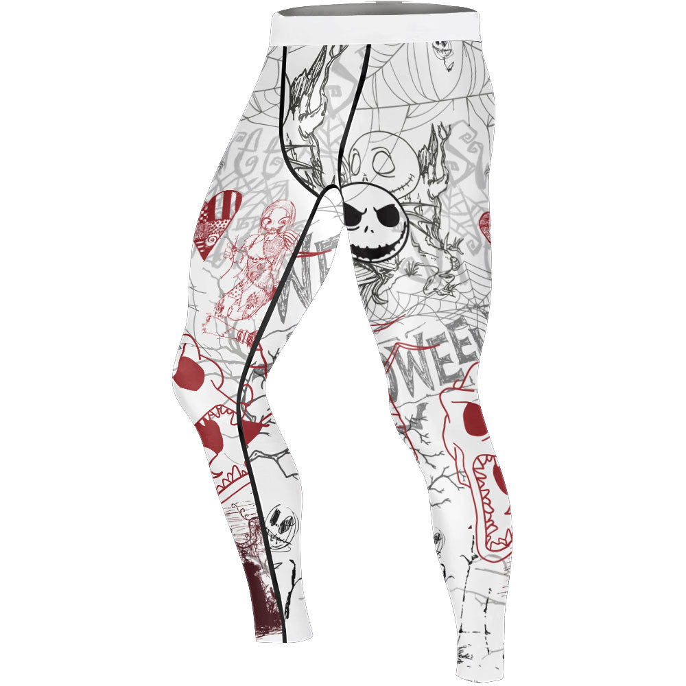 Nightmare Christmas Men's Compression Leggings