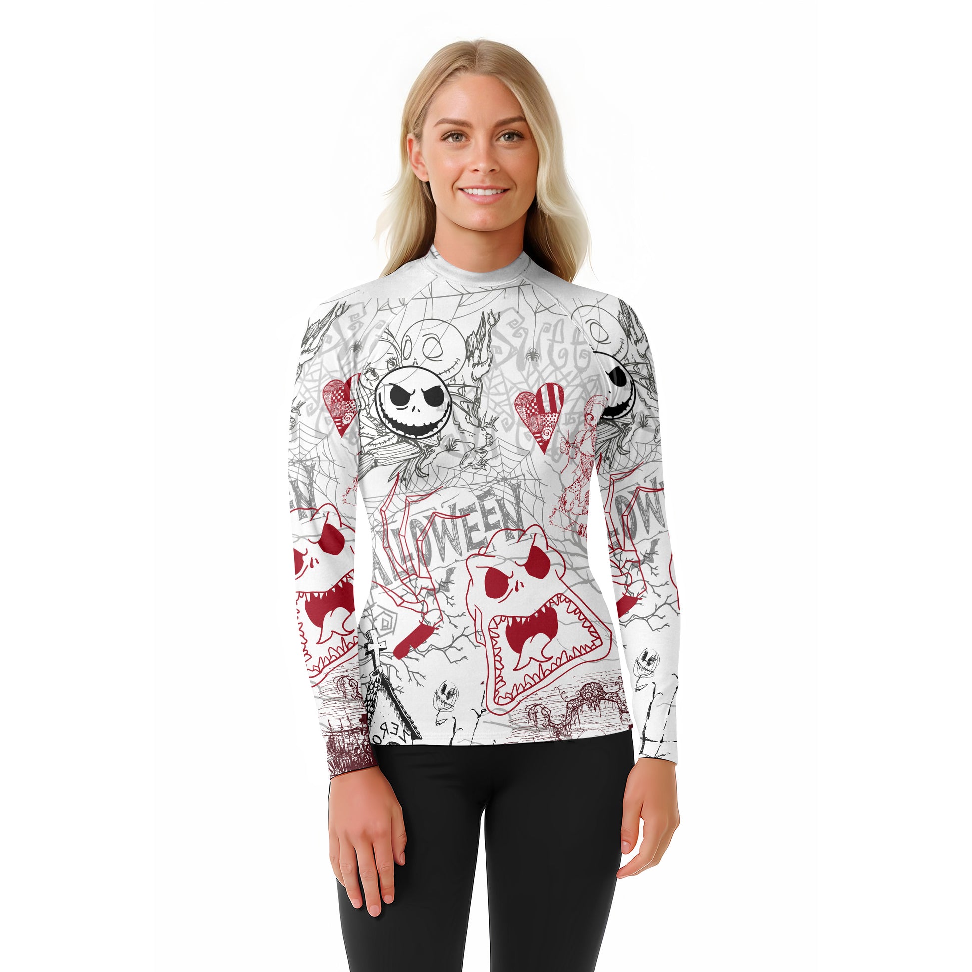 Nightmare Christmas Rash Guard