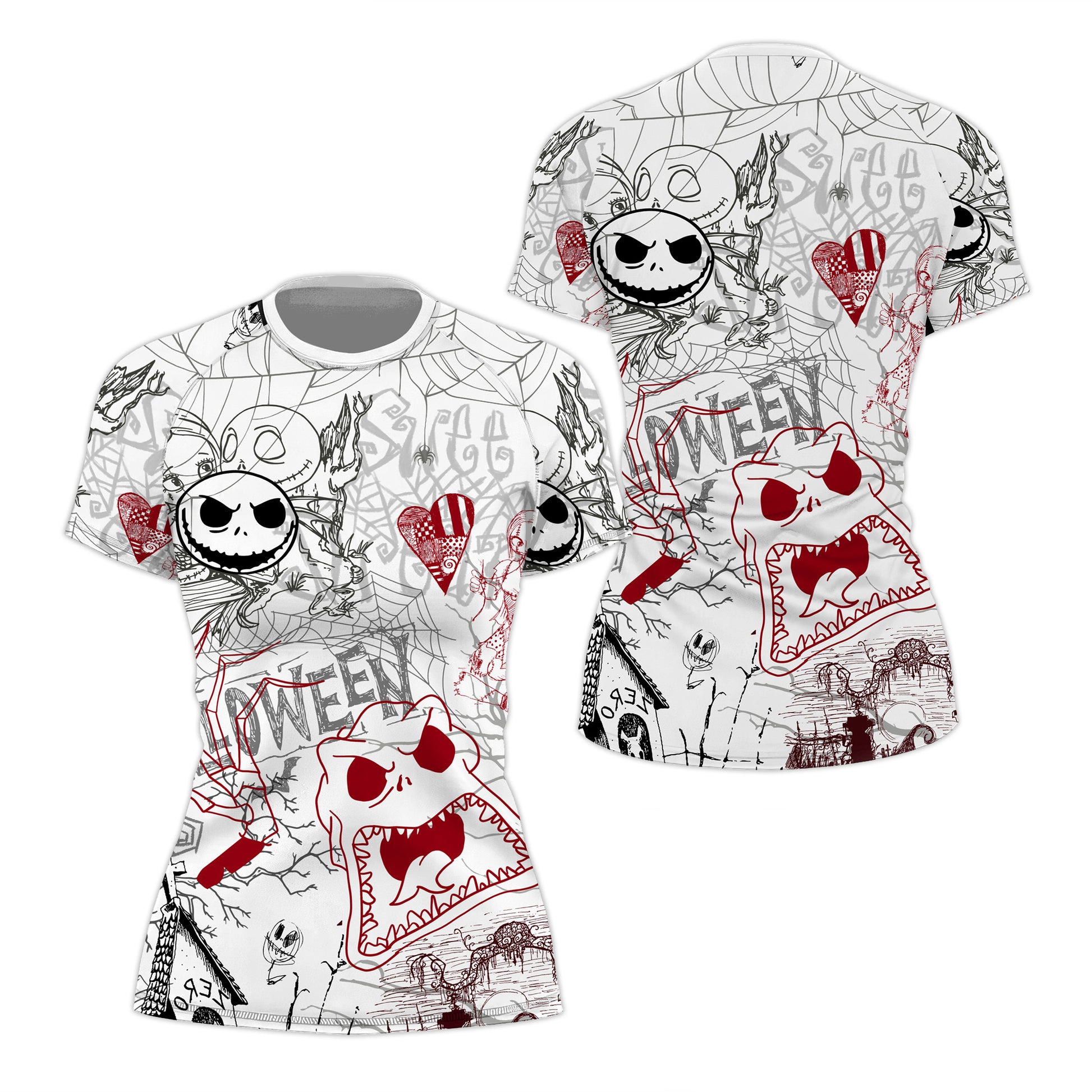 Nightmare Christmas Rash Guard