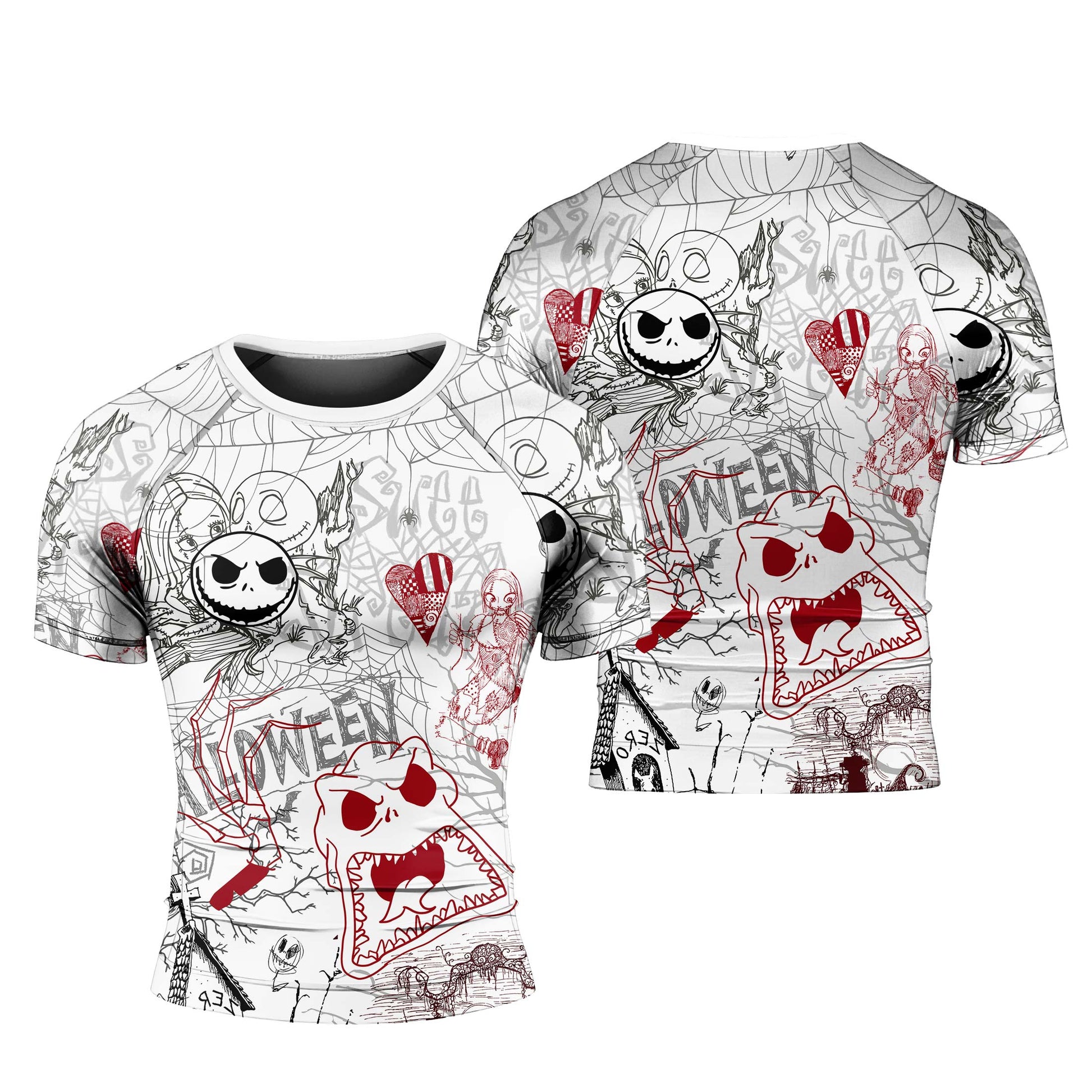 Nightmare Christmas Rash Guard