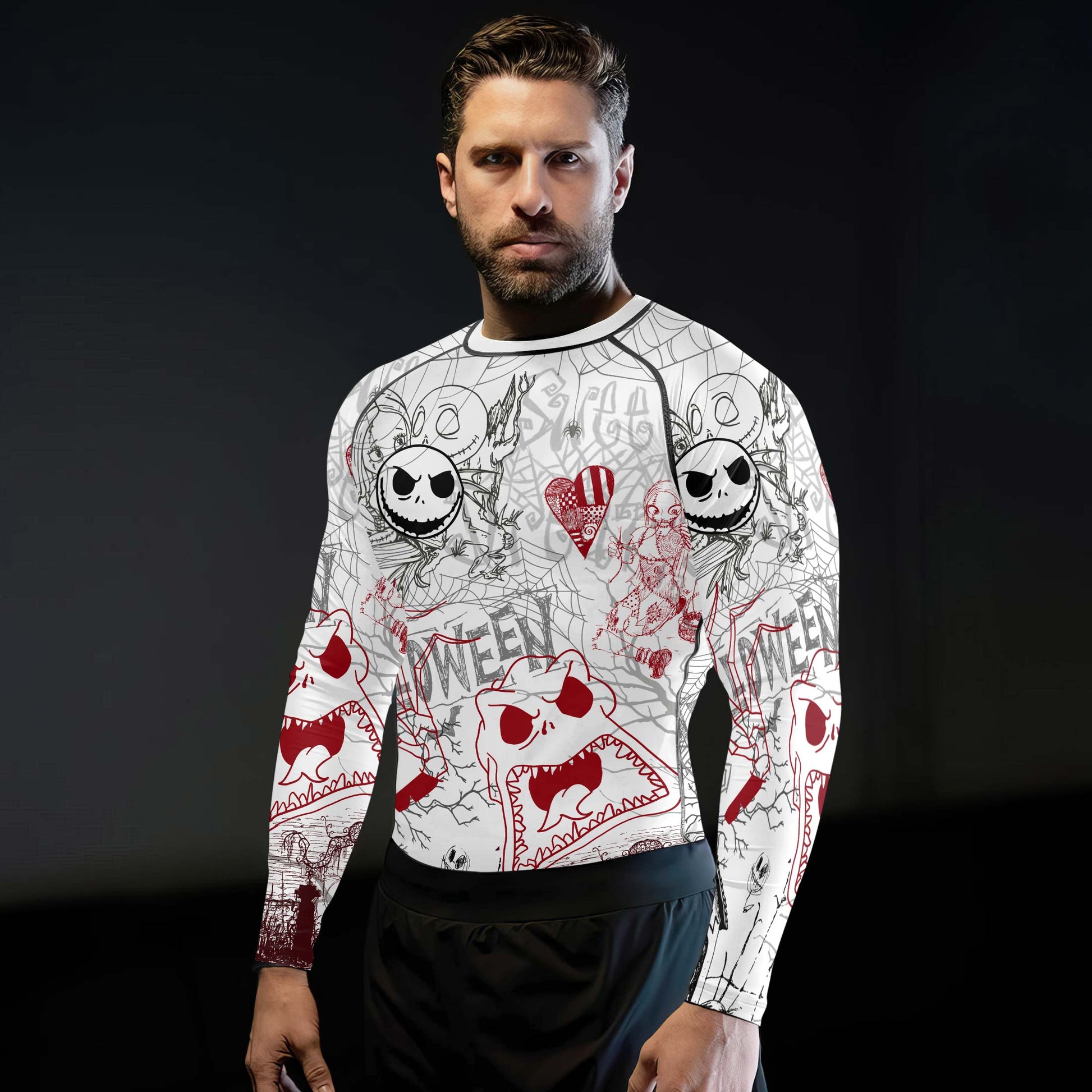 Nightmare Christmas Rash Guard
