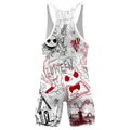 Nightmare Christmas Wrestling Singlet