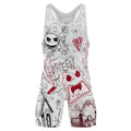Nightmare Christmas Wrestling Singlet