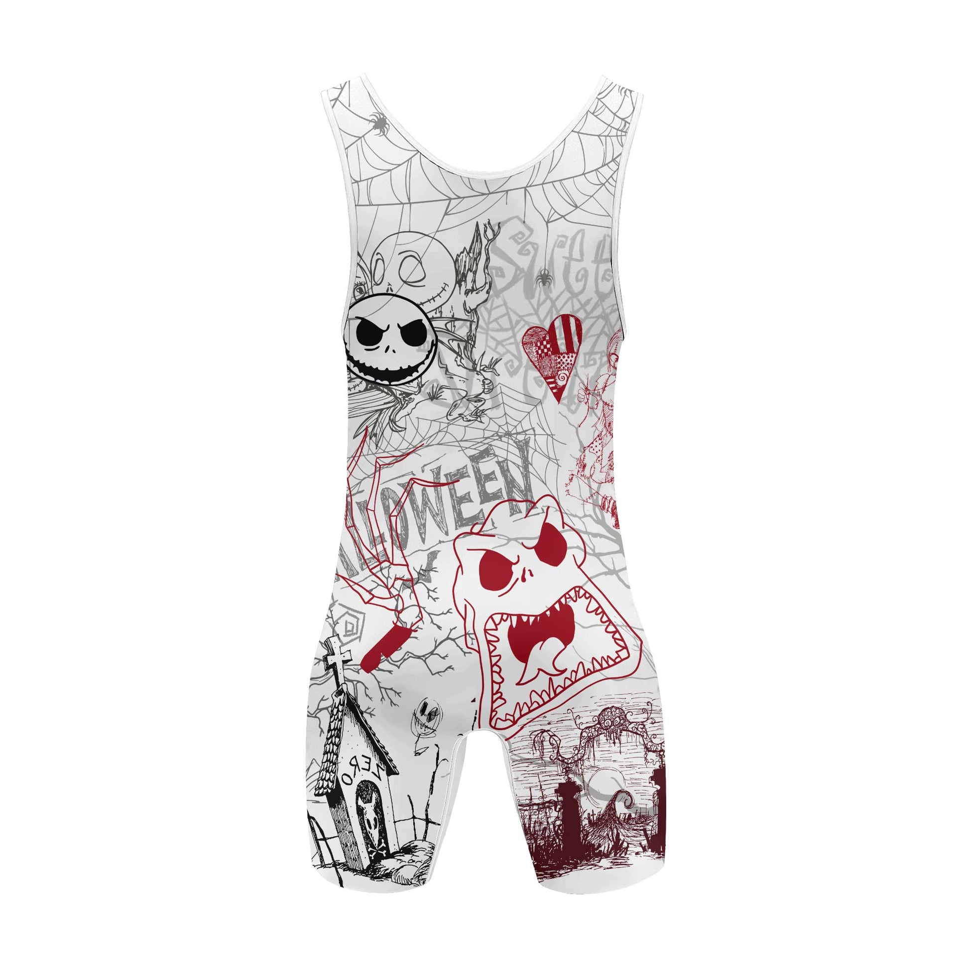 Nightmare Christmas Wrestling Singlet