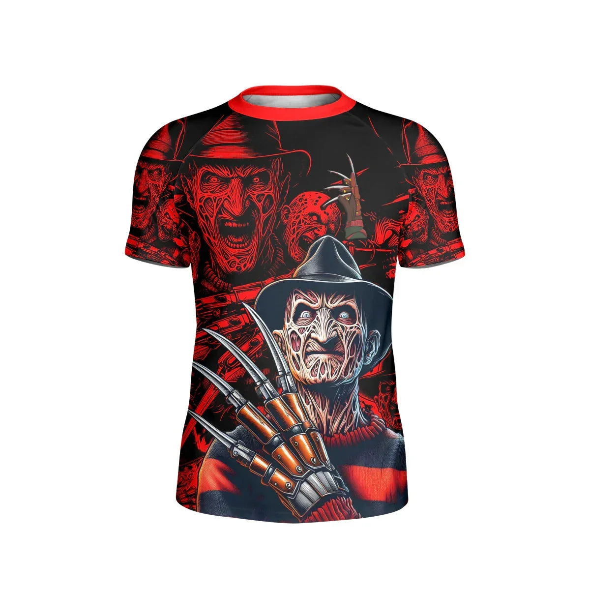 Nightmare Freddy Kids Rash Guard