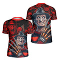 Nightmare Freddy Kids Rash Guard