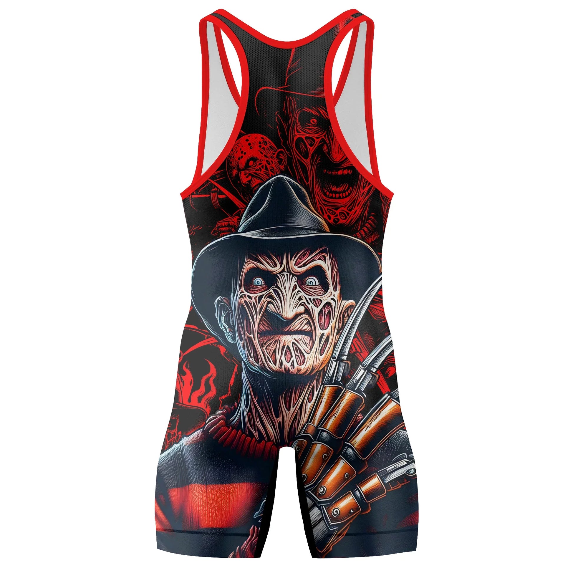 Nightmare Freddy Wrestling Singlet