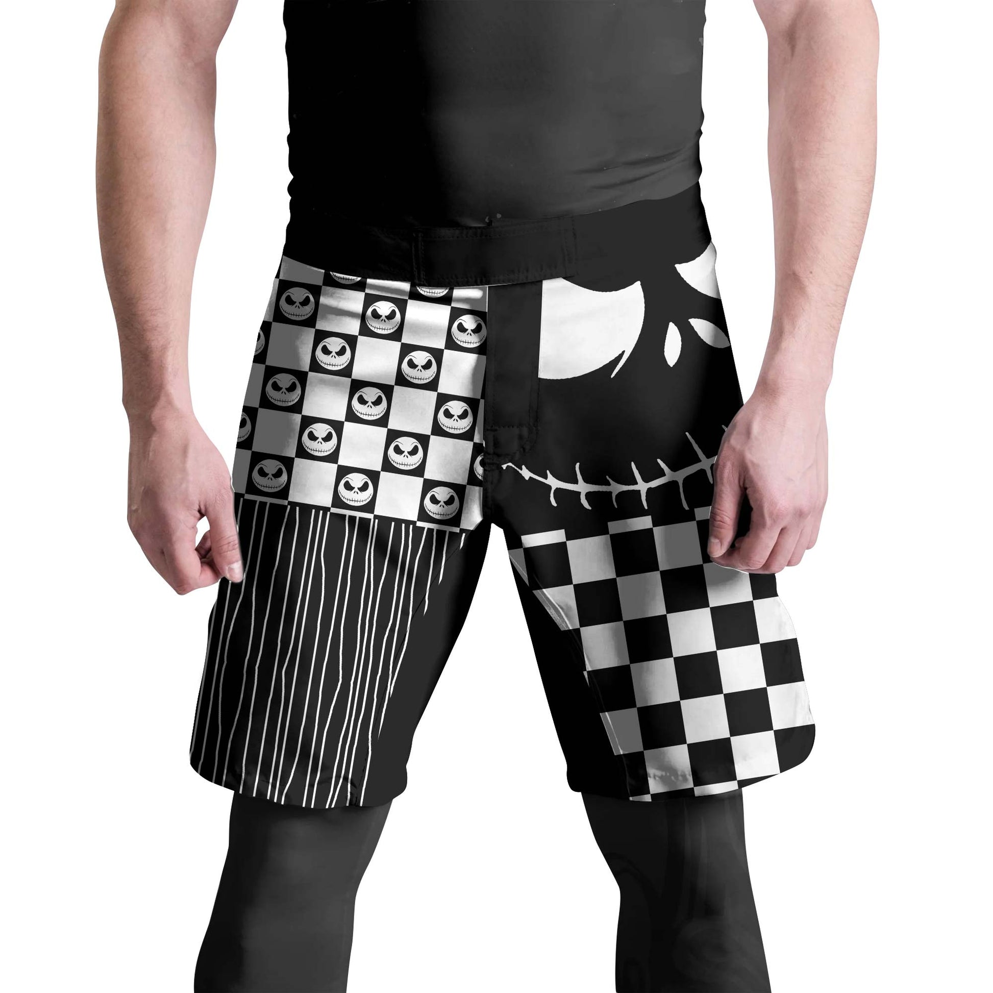 Nightmare Patchwork Fight Shorts
