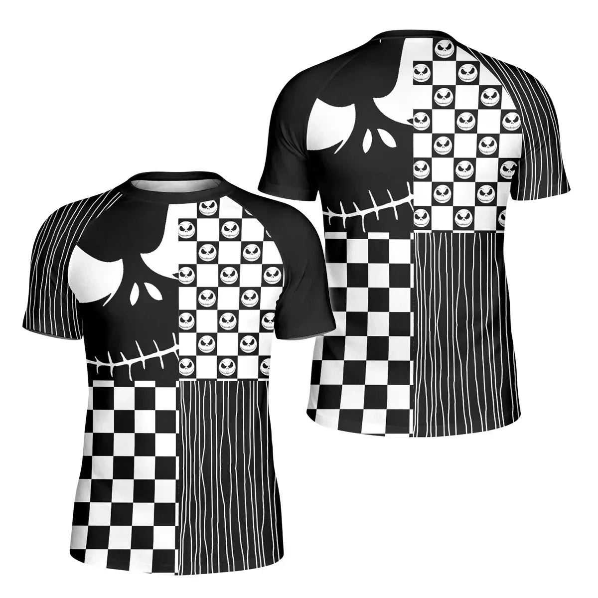 Nightmare Patchwork Kids Rash Guard