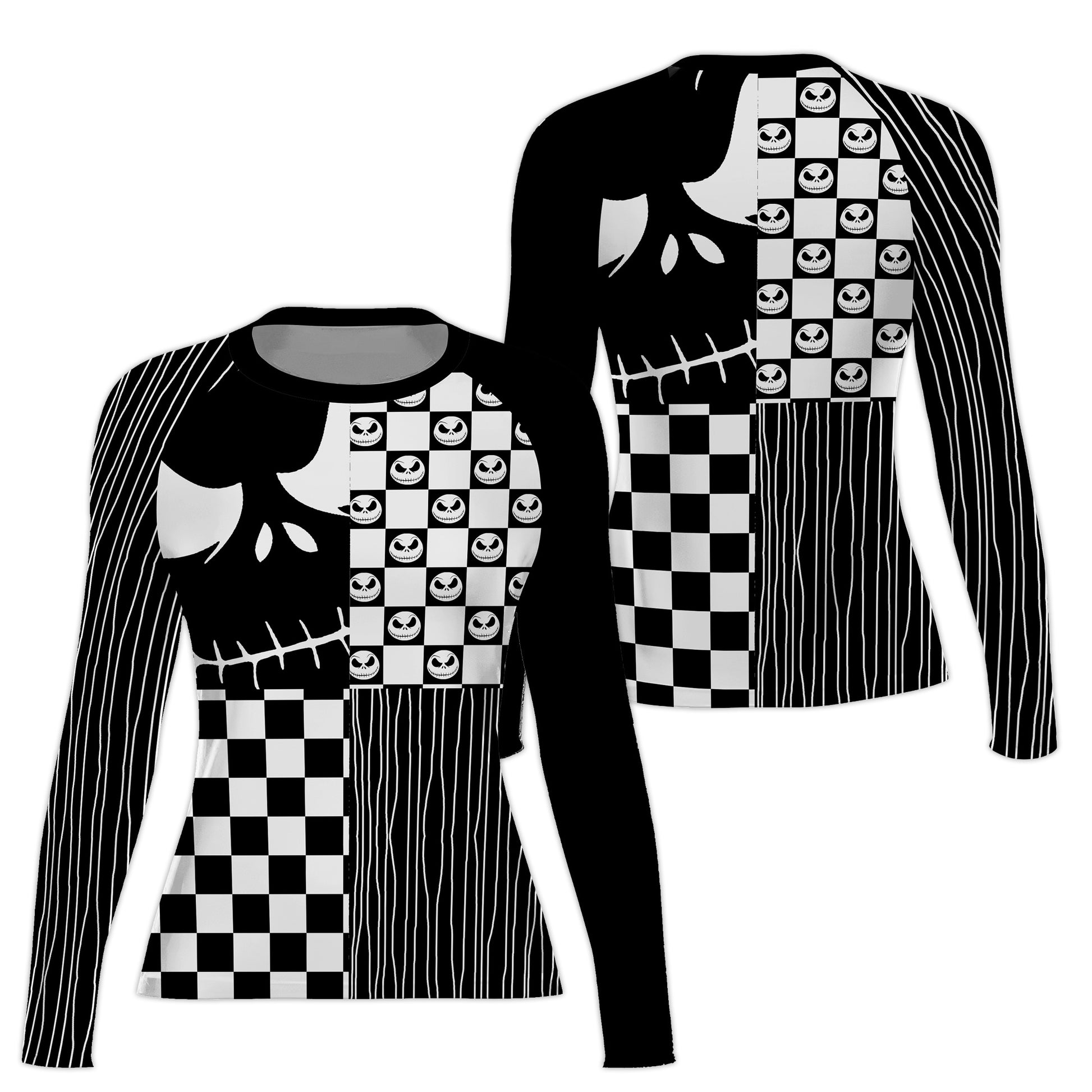 Nightmare Patchwork Rash Guard