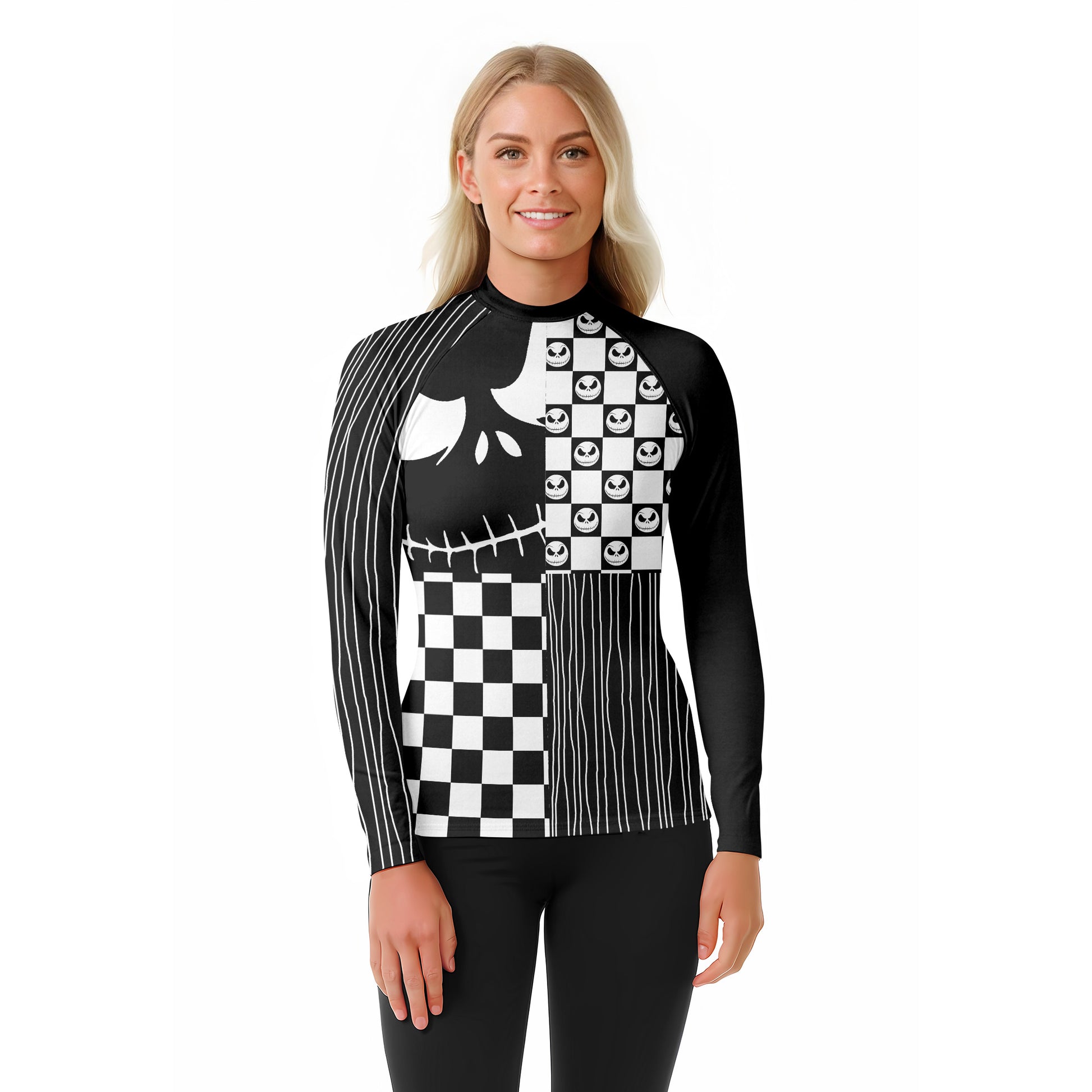 Nightmare Patchwork Rash Guard